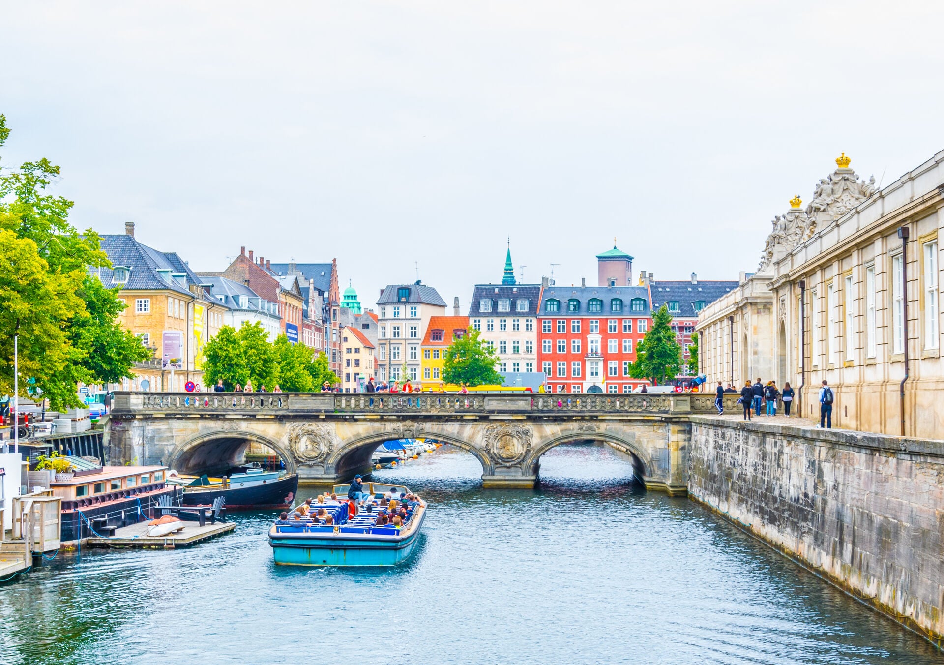 Croisière canaux Nyhavn Copenhague