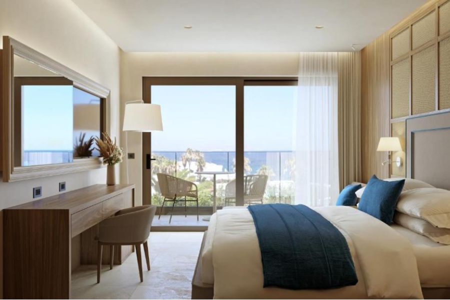 Chambre Deluxe vue mer avec piscine partagée