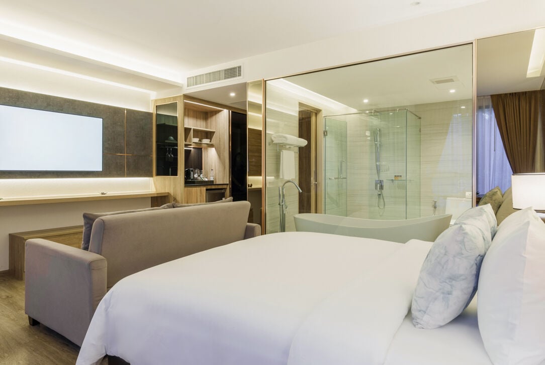 Chambre Deluxe accès piscine