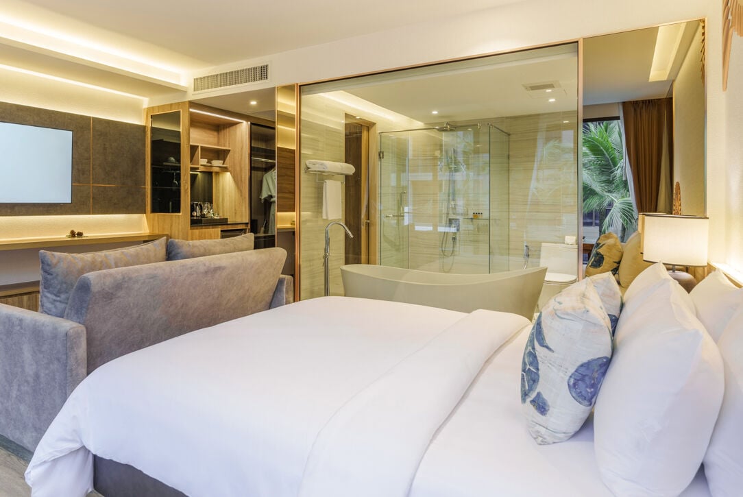 Chambre Deluxe vue piscine