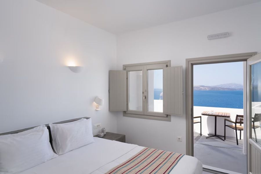 Chambre Supérieure vue sur la Caldera