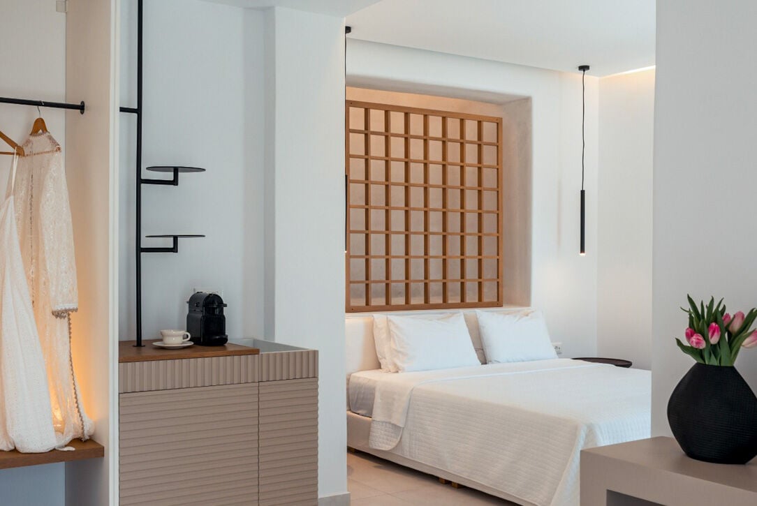Suite Oasis vue sur la mer avec piscine privée et bain à remous extérieur