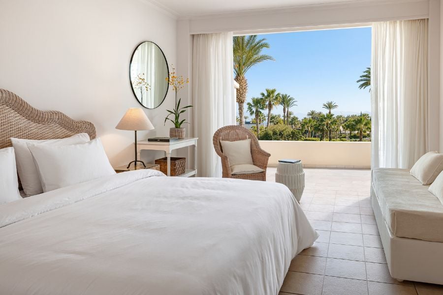 Bungalow vue piscine