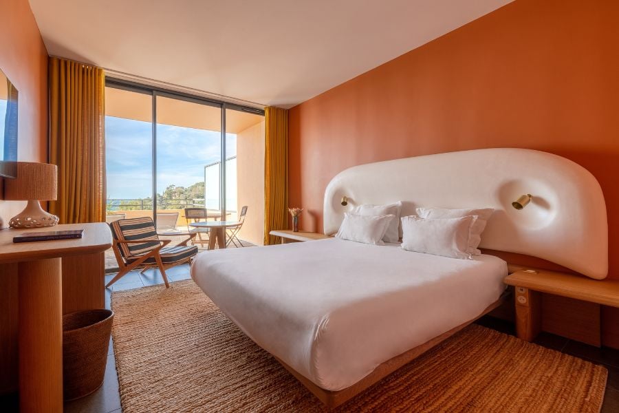 Chambre Méditerranée avec terrasse vue mer