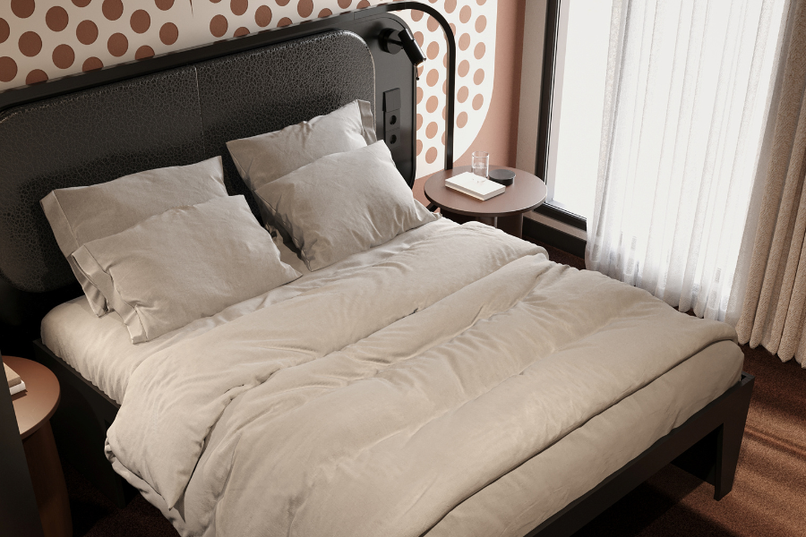 Chambre double standard avec balcon