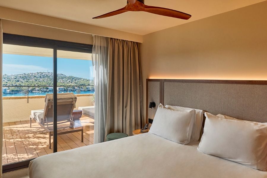 Chambre Méditerranéenne vue mer