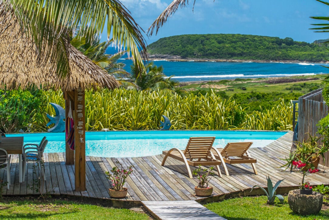 Villa Yucca avec piscine privée vue mer