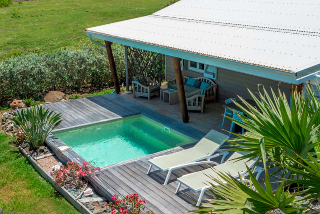 Villa Parfum de Cannelle avec piscine privée vue mer