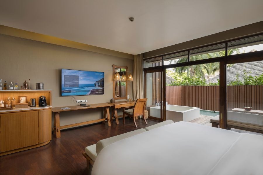 Chambre Deluxe avec bain à remous